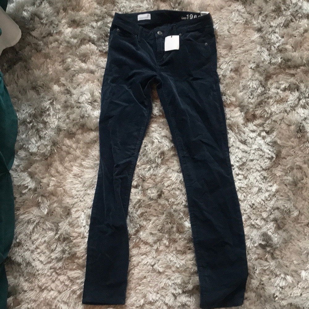 Blue corduroy pants Gap